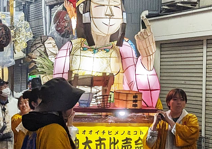 白川粟田夏祭り開催